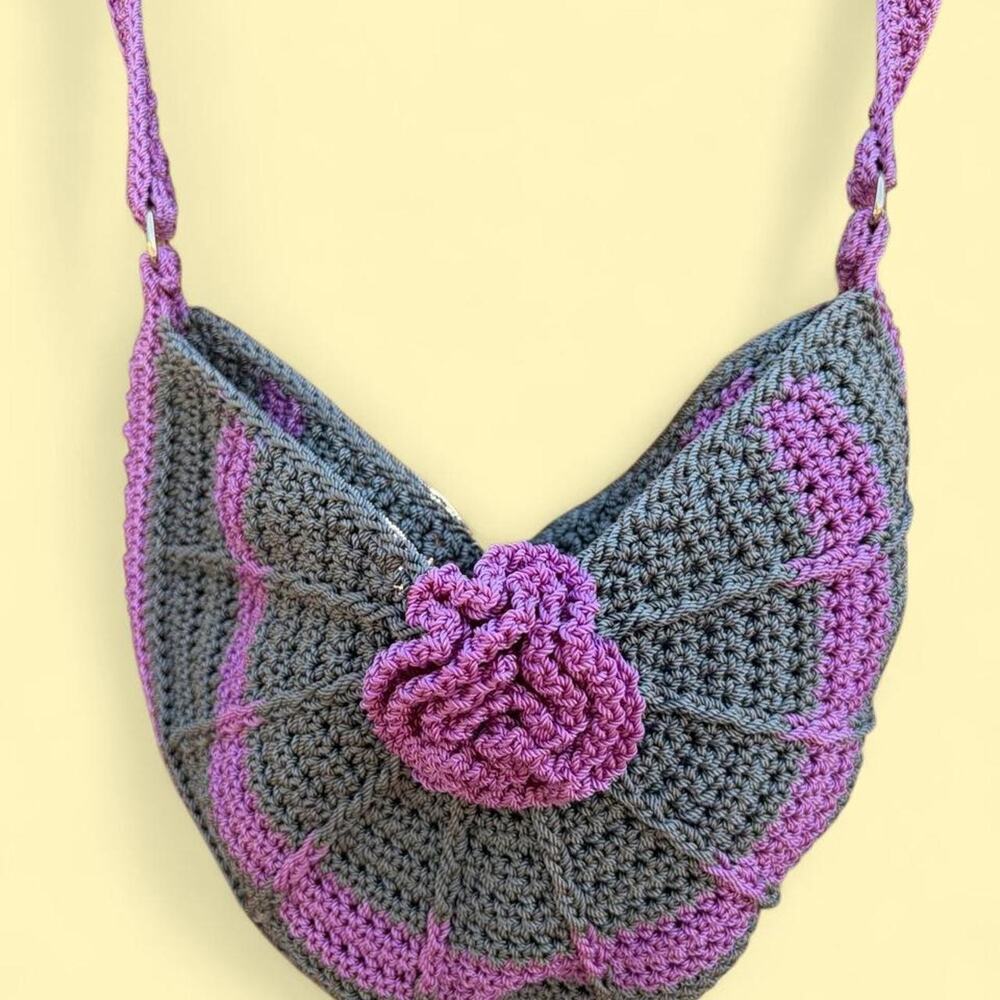 Crochet whimsigoth crossbody bag gorgeous